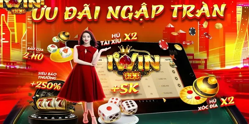 Giao diện xổ số trực tuyến iWin
